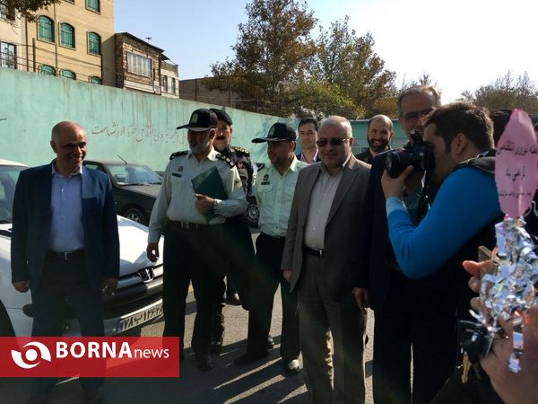 حضور کودکان مهدها در فرماندهی ناجا شهرستان ملارد