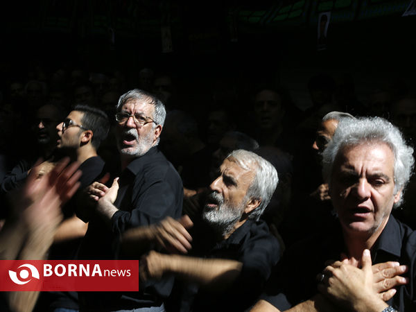 عزاداری تاسوعای حسینی در بازار تهران