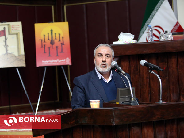 آیین تودیع و معارفه مدیرکل حفظ آثار و نشر ارزش های دفاع مقدس