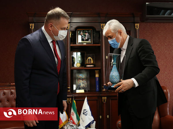 دیدار سفیر لهستان با وزیر ورزش و جوانان