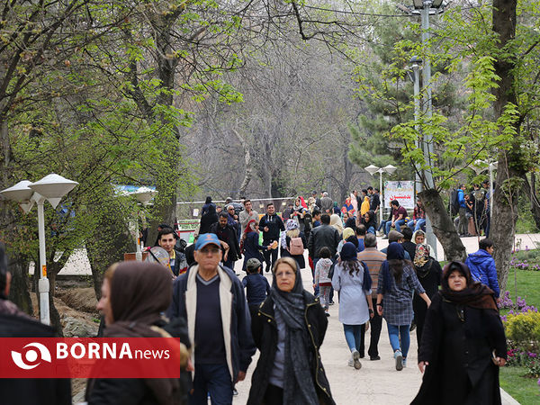 13 فروردین روز طبیعت- بوستان قیطریه