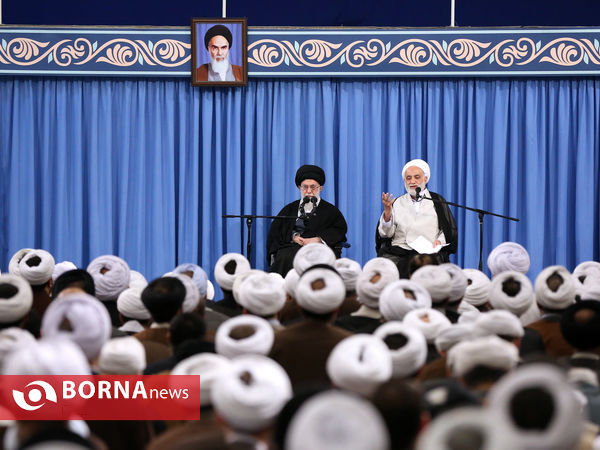 جلسه‌ی درس خارج فقه حضرت آیت‌الله العظمی خامنه‌ای