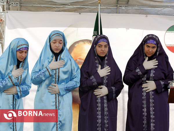 مراسم گلباران محل شهادت استاد مطهری