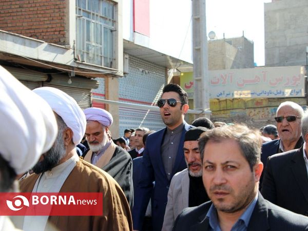 راهپیمایی روز ۱۳ آبان- شهرستان قدس