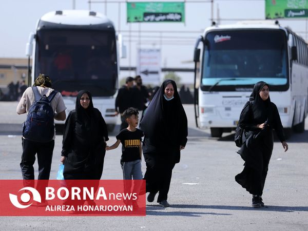 پایانه اتوبوسرانی اربعینی شلمچه