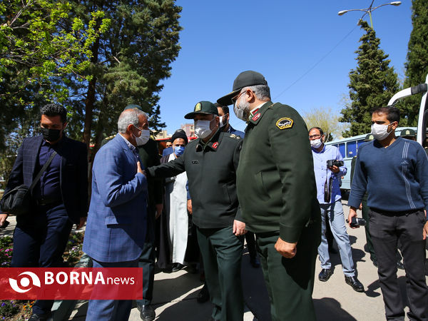 تشییع پیکر شهید مدافع امنیت در اصفهان