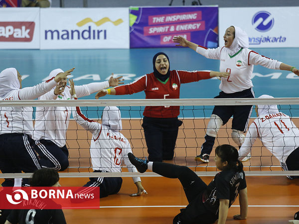مسابقات والیبال نشسته بانوان ایران و ژاپن-بازی های پاراآسیایی جاکارتا ۲۰۱۸