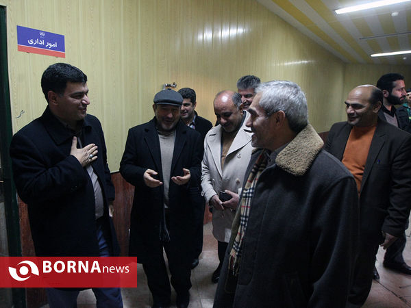 بازدید سرپرست باشگاه پرسپولیس از ورزشگاه قدس