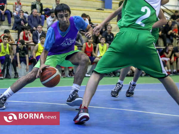 مسابقات مینی بسکتبال محلات تهران