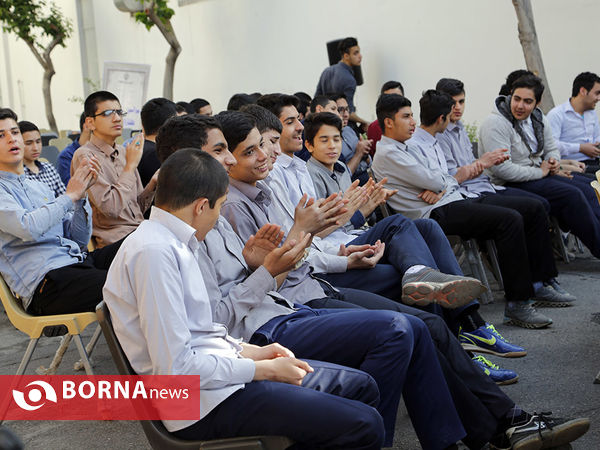 مراسم گلباران محل شهادت استاد مطهری