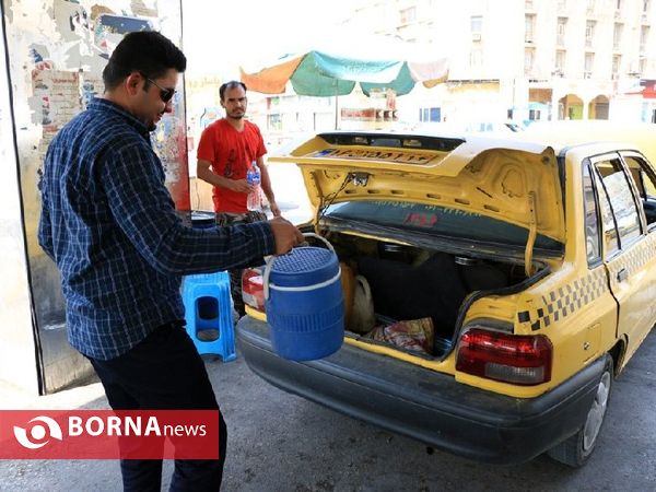 گرمای هوا در اهواز