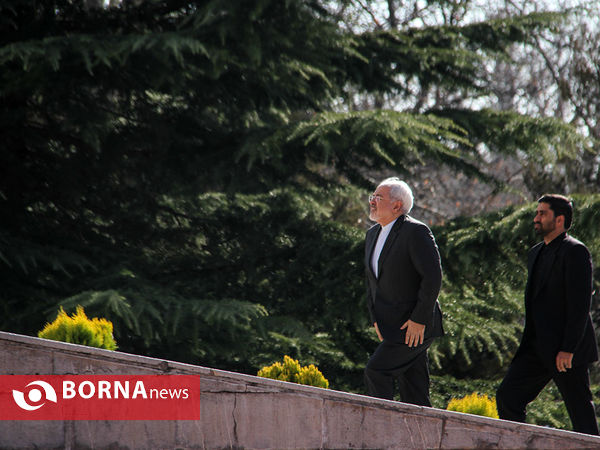 مراسم استقبال رسمی از رئیس جمهوری سوئیس