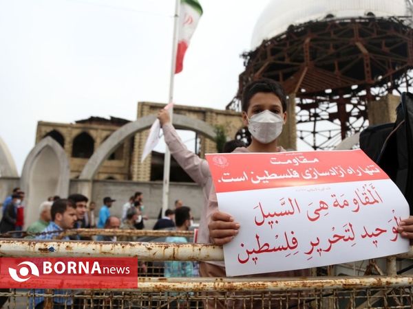 راهپیمایی روز قدس_ بندرانزلی