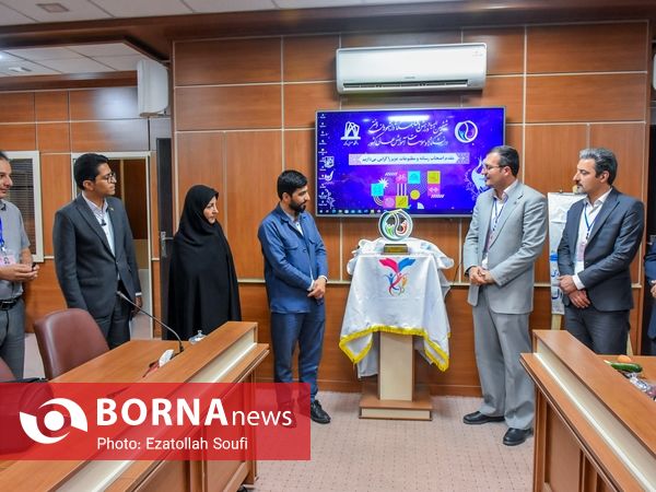  رونمایی از لوگوی و پرچم ششمین المپیاد ورزش های همگانی دانشجویان دختر دانشگاه های کشور