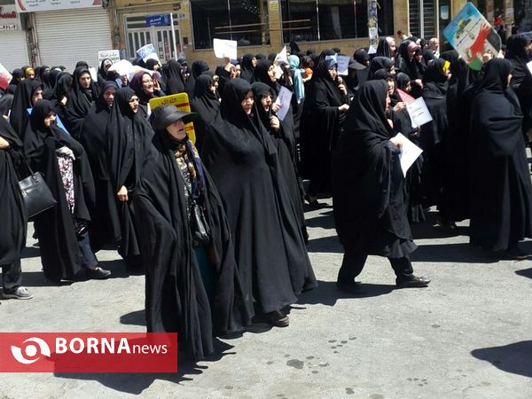 راهپیمایی روز قدس- شهرستان ملارد