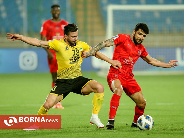 دیدار تیم های فوتبال سپاهان ایران - الدحیل قطر