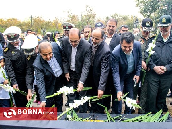 برگزاری مراسم «روز جهانی یادبود قربانیان حوادث ترافیکی»-شیراز