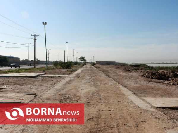 مراسم کلنگ زنی پارک 20 هکتاری خلیج فارس آبادان