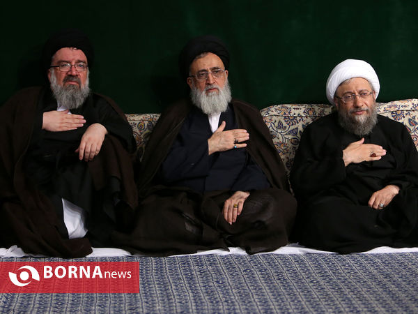 نخستین شب عزاداری ایام شهادت امام حسین (ع) در حضور رهبر معظم انقلاب