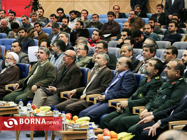 آئین پایان عملیات حفاری خط 2 قطارشهری مشهد