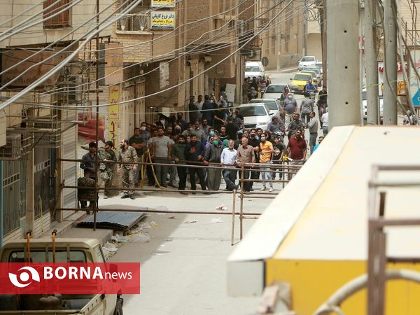 روز  دوم حادثه ساختمان متروپل آبادان
