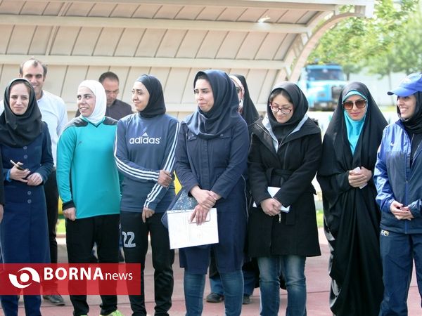 بازدید معاون وزیر ورزش از آکادمی فوتبال و سالن تیراندازی مجموعه ورزشی آزادی