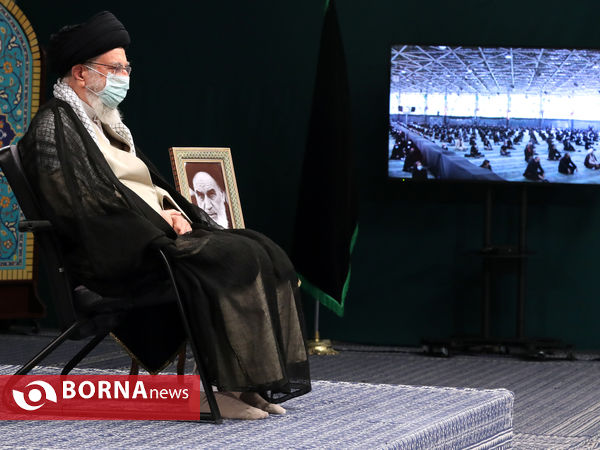 مراسم عزاداری اربعین حسینی با حضور رهبر انقلاب
