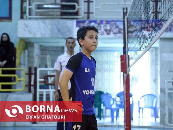 مسابقات والیبال بسیج رده نونهالان در ساری