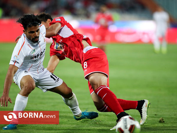 دیدار تیم های پرسپولیس تهران - سایپا
