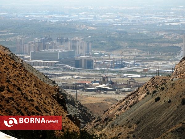 صخره نوردی در منطقه تنگه وردیج- غرب تهران