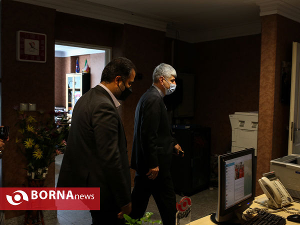 حضور رامین مهمان‌پرست در خبرگزاری برنا