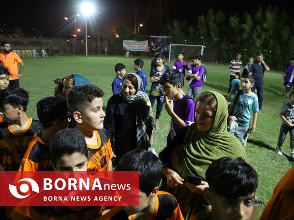 فینال رقابت های فوتبال جام شهدای متروپل آبادان