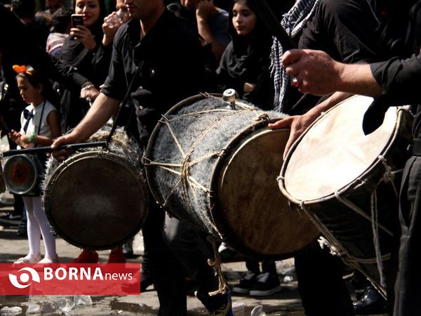 مراسم عزاداری روز عاشورا- شهریار