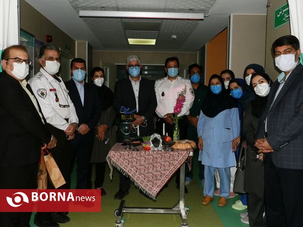 سال نو در کنار کادر درمان جنوب غرب خوزستان