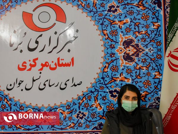 حضور  کادر فنی و بازیکنان تیم بسکتبال بانوان آینده سازان اراک در دفتر خبرگزاری برنا