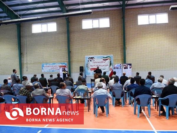 افتتاح سالن ورزشی روستای الیاس آباد ارومیه با حضور مسئولان شهری و استانی