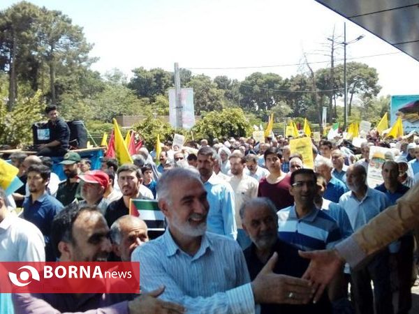 راهپیمایی روز جهانی قدس در پاکدشت