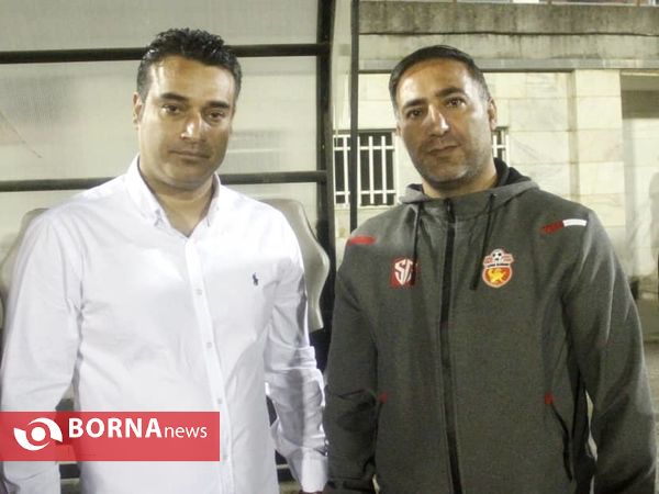 دیدار تیم های فوتبال سپیدرود رشت _ اسپاد تهران