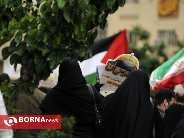 راهپیمایی روز قدس- شهرستان قدس
