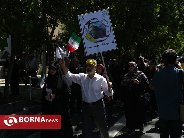راهپیمایی روز جهانی قدس در تهران- ۴