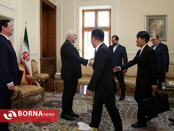 دیدار وزرای خارجه ایران و چین