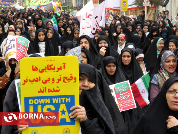 راهپیمایی باشکوه 22 بهمن در زاهدان