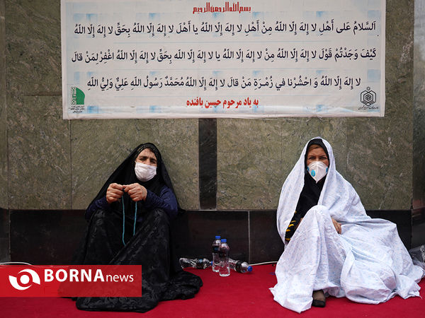 عزاداری روز تاسوعا در میدان تجریش - ۲