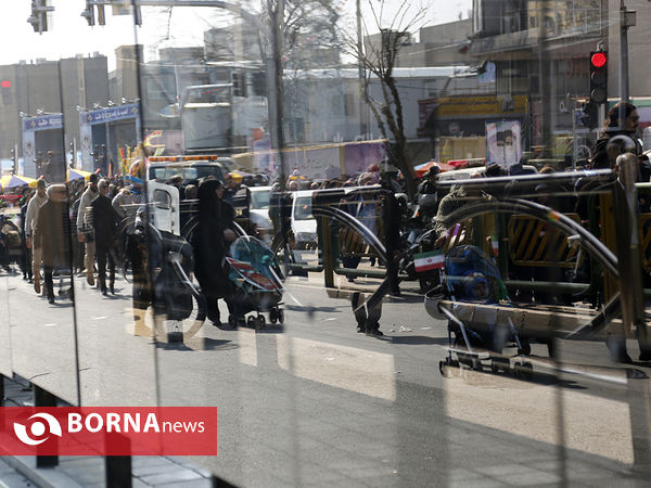 راهپیمایی 22 بهمن-خیابان نواب
