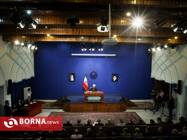 نشست خبری رئیس جمهور