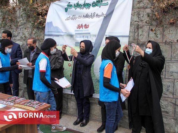 مراسم اختتامیه جشنواره هاکی بانوان استان تهران