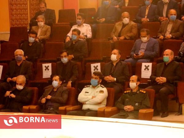 مراسم تودیع و معارفه فرماندار لاهیجان