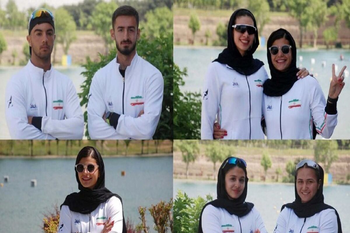 ۳ مدال طلا و یک نقره دستاورد روز پایانی ملی‌پوشان قایقرانی ایران 
