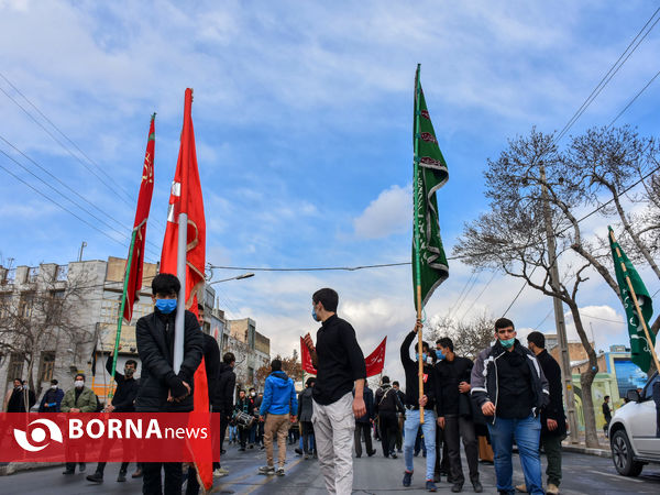 کاروان غم شهادت حضرت زهرا(س)