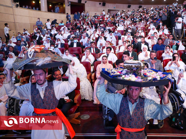 جشن مهرانه،جشن ازدواج ۱۱۴ زوج دارای معلولیت